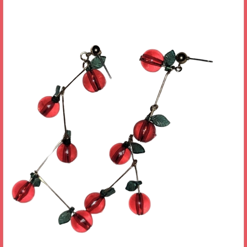 Cherry drop earrings from Urban Outfitters